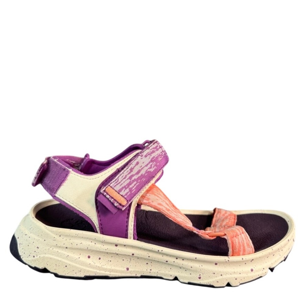 Timberland Garrison Trail Womens Purple Orange Strappy Athletic Sandals W7